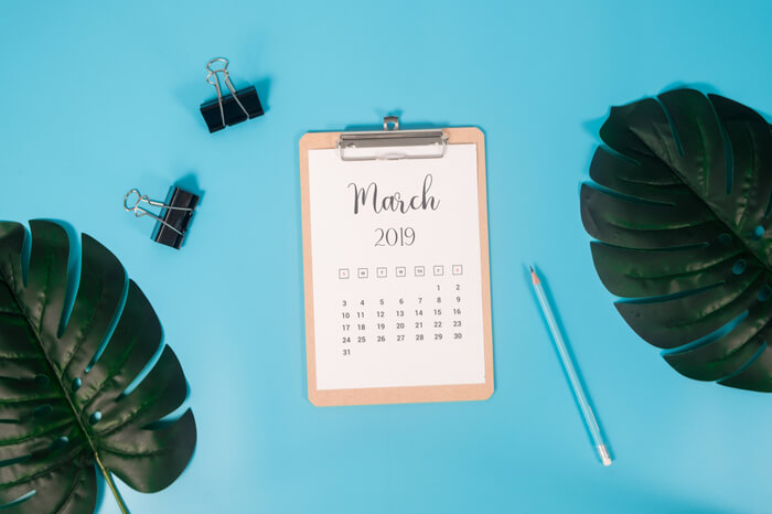 März-Kalender