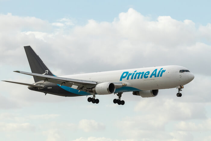 Flugzeug des Online-Riesen Amazon