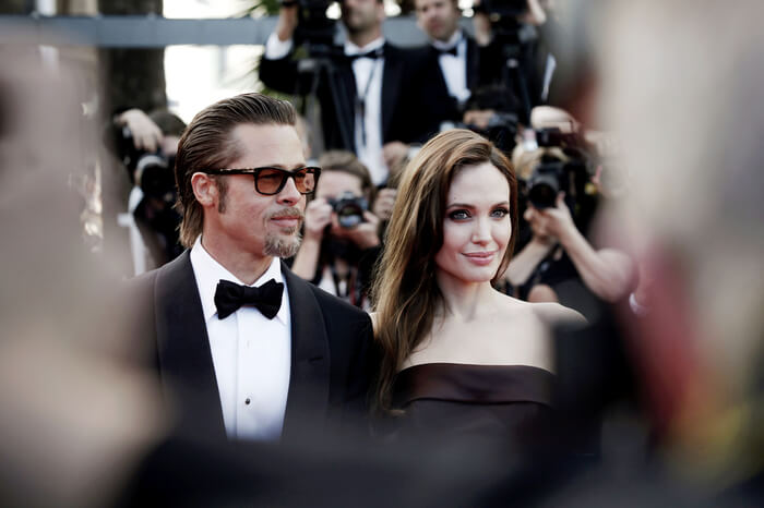 Hollywood-Superstars Angelina Jolie und Brad Pitt