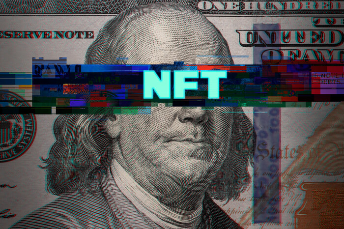Vermögenswert NFT: Digital veränderter Geldschein