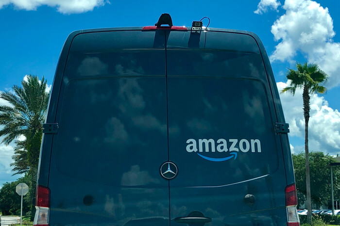 Amazon Lieferfahrzeug