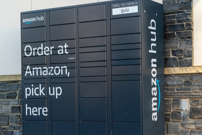 Amazon Abholstation für Pakete