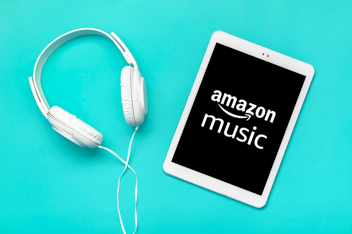 Amazon Music App auf Tablet