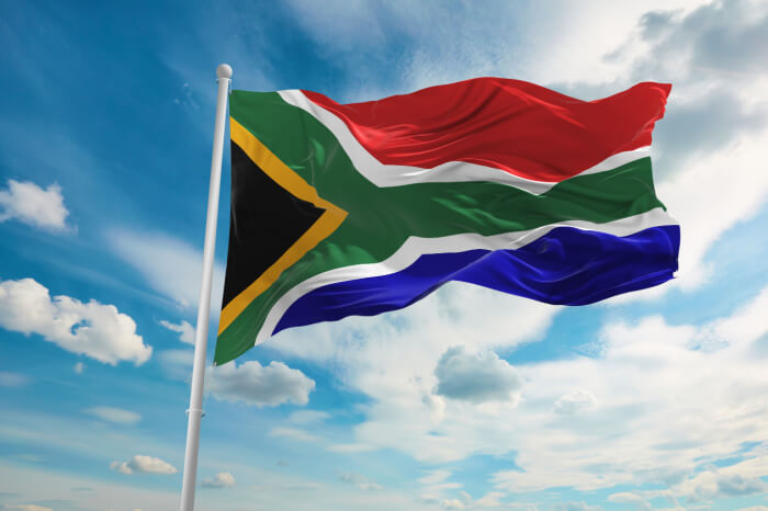 Expansion: Flagge von Südafrika