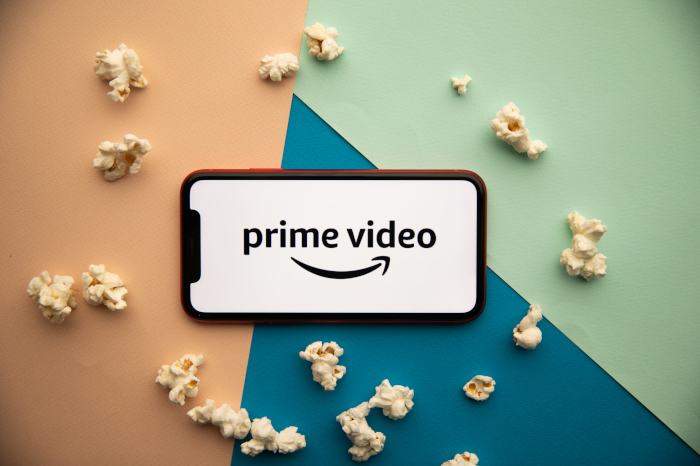 Prime Video Logo auf Smartphone