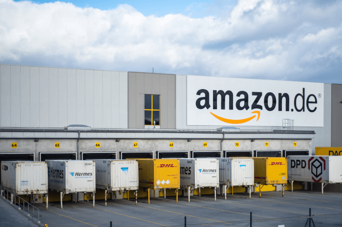 Deutscher Standort des Online-Riesen Amazon