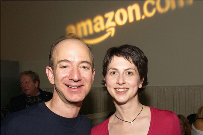 Jeff Bezos und MacKenzie