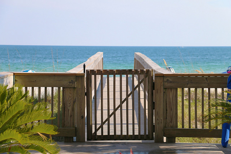 Hamptons: Strand und Blick aufs Meer
