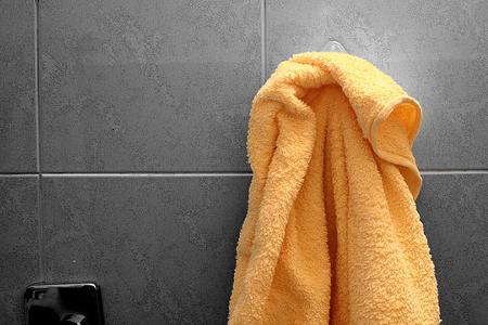 Towel / Handtuch am Haken
