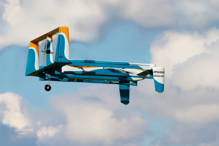 Prime-Air-Drohne von Amazon